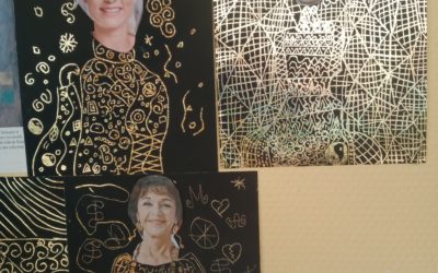 Art visuel d’après Gustave Klimt