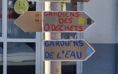 Les CE1/CE2 « Gardiens de la nature »…
