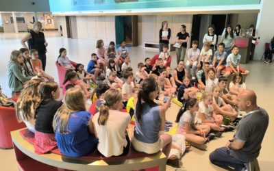Les CM B et C à l’historial de Vendée – Expo « Ile sur Toile »