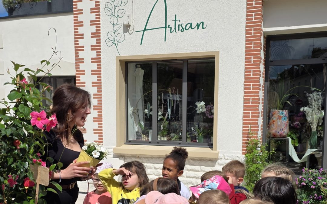 Visite chez la fleuriste….