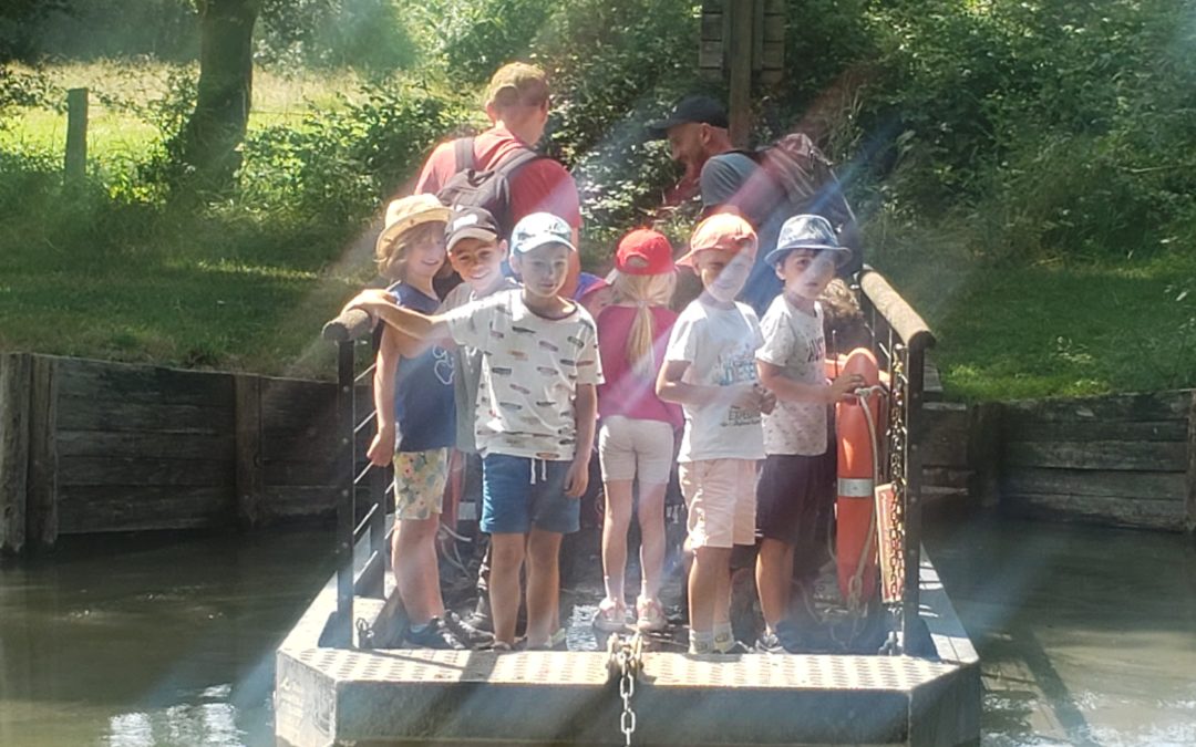 Voyage des CP dans le Marais Poitevin