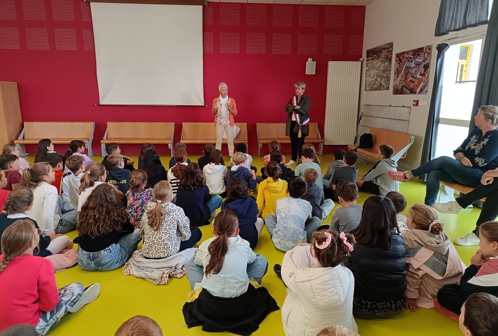 Visite des élus pour lancer le futur CMJ !